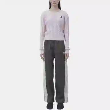 RestRecreation FW25 CABLE V-NECK KNIT TOP V