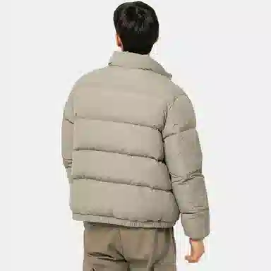 Lee Logo Hooded Down Jacket