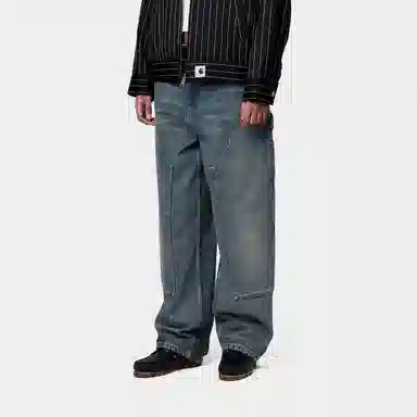 Carhartt WIP W' Brandon Double Knee Pant Light Blue