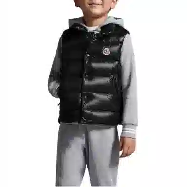 Moncler Tib Down Gilet Logo