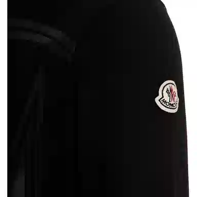 Moncler SS22 Crewneck Sweatshirt Black