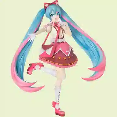 SEGA miku ribbon heart