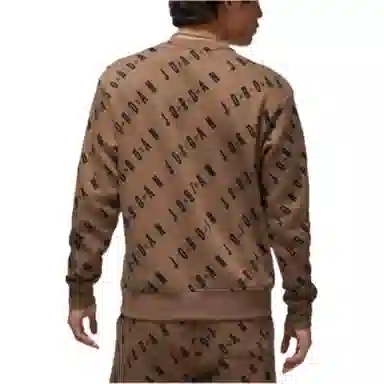 Jordan Logo Hoodie Brown