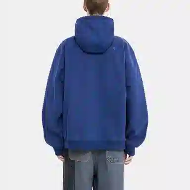 ADER ERROR FW22 Printed Hoodie Blue