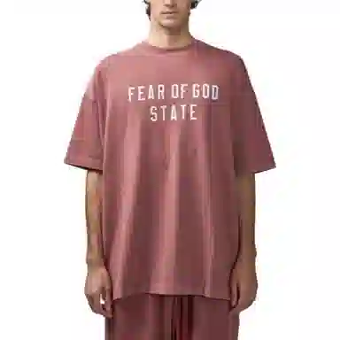 Fear of God Essentials Heavy Crewneck Crimson