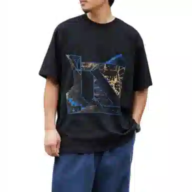 Cav Empt SS22 Geometric Logo Tee Black