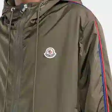 Moncler FW22 Logo Patch Hooded Jacket