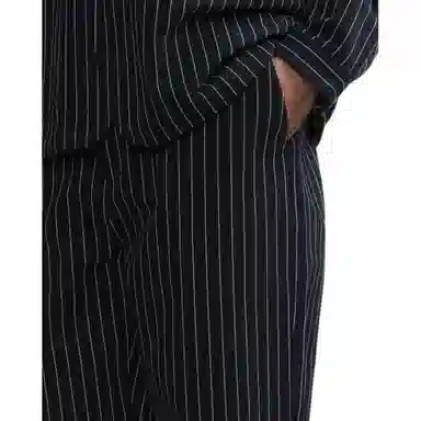 Carhartt WIP Striped Pocket Pants Navy