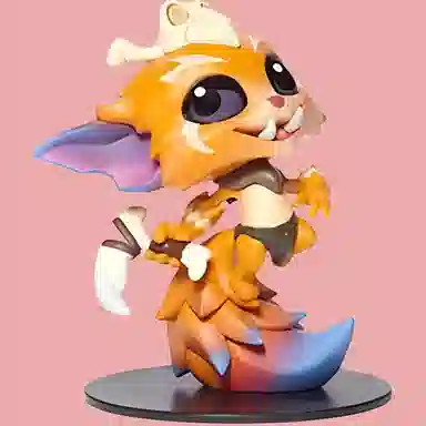 League of Legends Gnar Figurine