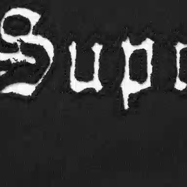 Supreme SS25 Contrast Cutout Hooded Sweatshirt