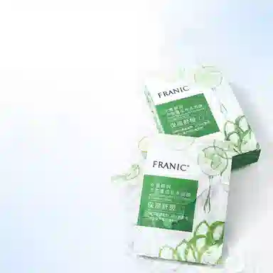 法兰琳卡 山茶花黄瓜面膜套装 保湿补水 干性肤质