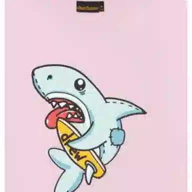 Drew House Cartoon Shark Tee Pink