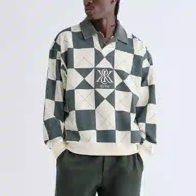 KITH Geo Quilted Nelson Rugby