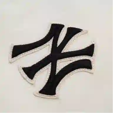 MLB Hooded Down Jacket Cream