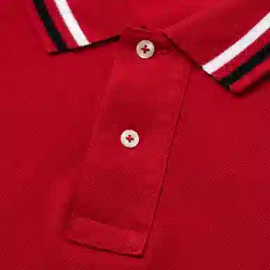 Polo Ralph Lauren Logo Embroidered Polo Red