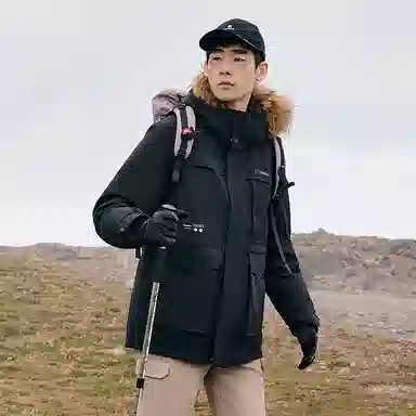 探路者 羽绒服 男款潮流冬季 防风锁温御寒 防泼水 户外 鹅绒保暖 男女同款