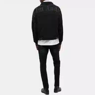 Palm Angels Corduroy Jacket Black