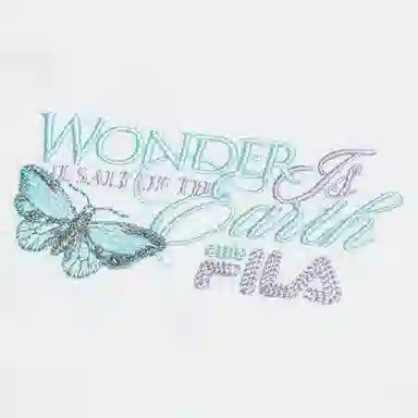 FILA x M.C.ESCHER HERITAGE logo SS25T -WT