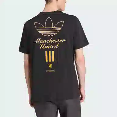adidas originals Manchester UNITED TERRACE logoT