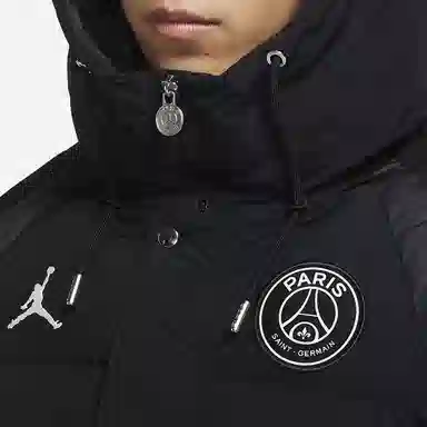 Jordan Paris Saint-Germain Hoodie Jacket Black