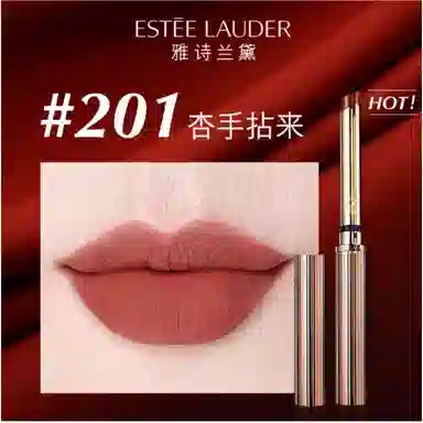 雅诗兰黛 细金管丝滑口红 哑光雾面 易上色气色