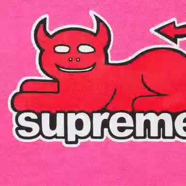 Supreme x Toy Machine Devil Cat Tee