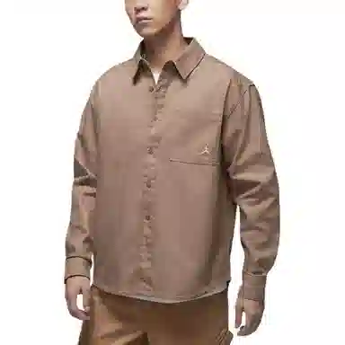 Jordan Essentials Long Sleeve Shirt Brown