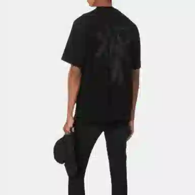 REPRESENT Little Angel Print Crewneck T-Shirt Black