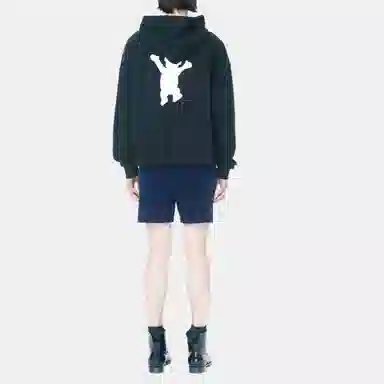 WE11DONE Teddy Bear Hoodie