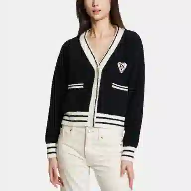 Victoria's Secret Colorblock V-Neck Pajama Top