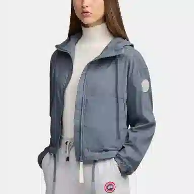 Canada Goose Hooded Jacket Light Blue