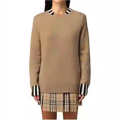Burberry Striped Crewneck Sweater