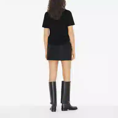 Burberry Logo Print T-Shirt Black