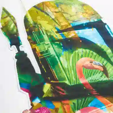 KITH x STAR WARS Boba Fett Crewneck White