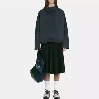 LOW CLASSIC FW25 Washed Soft Long Sleeve Jacket