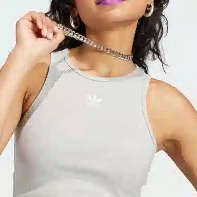 adidas originals Essentials Rib Tank Top Logo