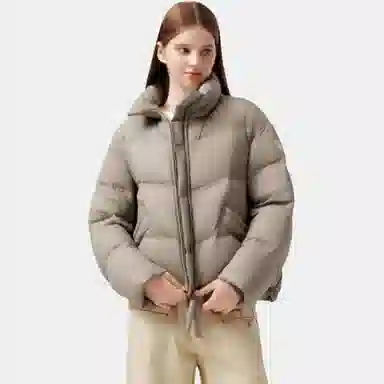 坦博尔 保暖舒适小个子面包羽绒服 女款