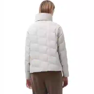 坦博尔 鹅绒无缝直充简约立领羽绒服 女款