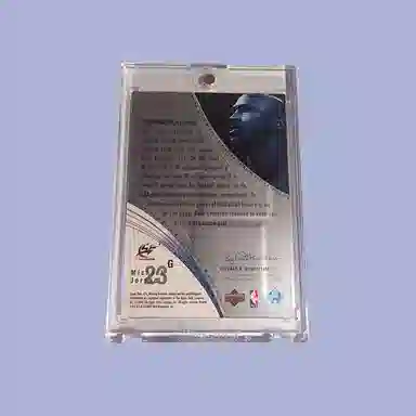 UPPER DECK 2002UDWinningMaterialsShootingshirtJersey