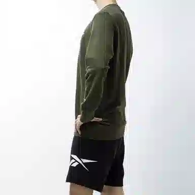 Reebok Logo Crewneck Sweatshirt Green
