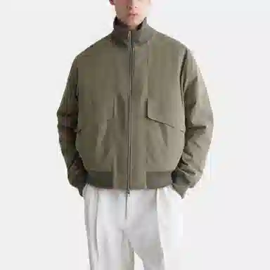 COS Ribbed Zip-Up Jacket