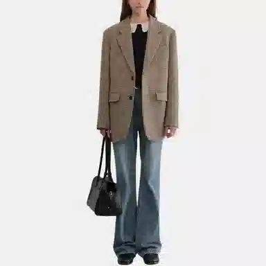 Dunst RELAXED FLARE JEANS CLASSIC BLUE