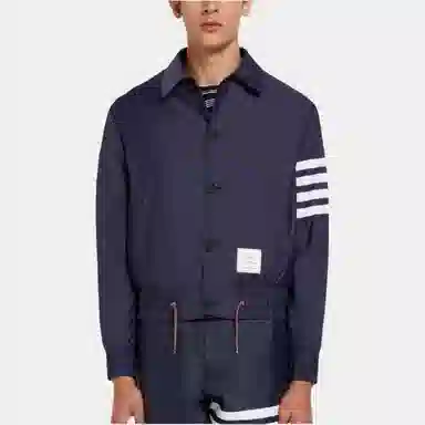 Thom Browne Classic Four-Bar Button Jacket