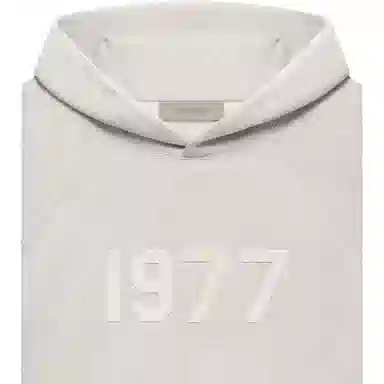 Fear of God Essentials 1977 SS22 Hoodie Light Oatmeal