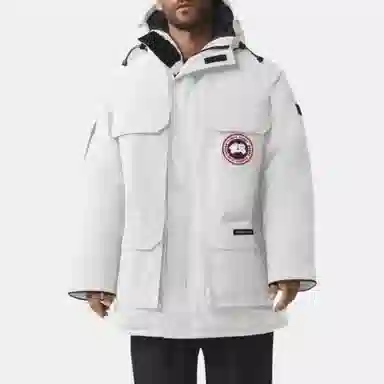 Canada Goose Expedition Parka White