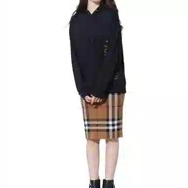 Moncler FW22 Logo Hoodie Black