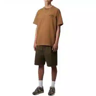 Carhartt WIP Letter Loose Tee Brown