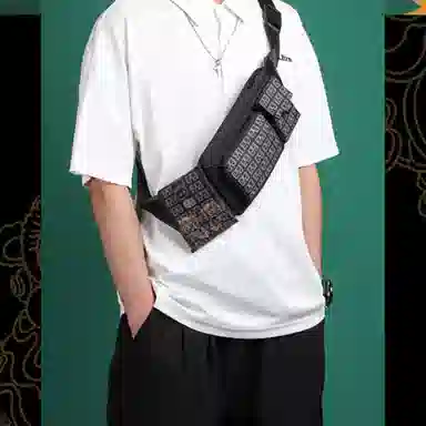 TINYAT Waist Bag Black