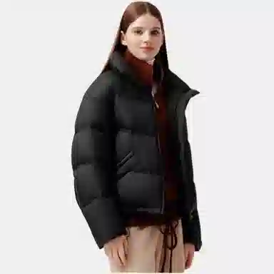 坦博尔 保暖舒适小个子面包羽绒服 女款