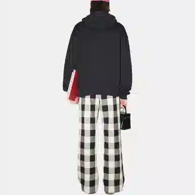 Acne Studios Face Hoodie Black